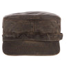 Weathered Cotton Cadet Cap | American Holly Brown